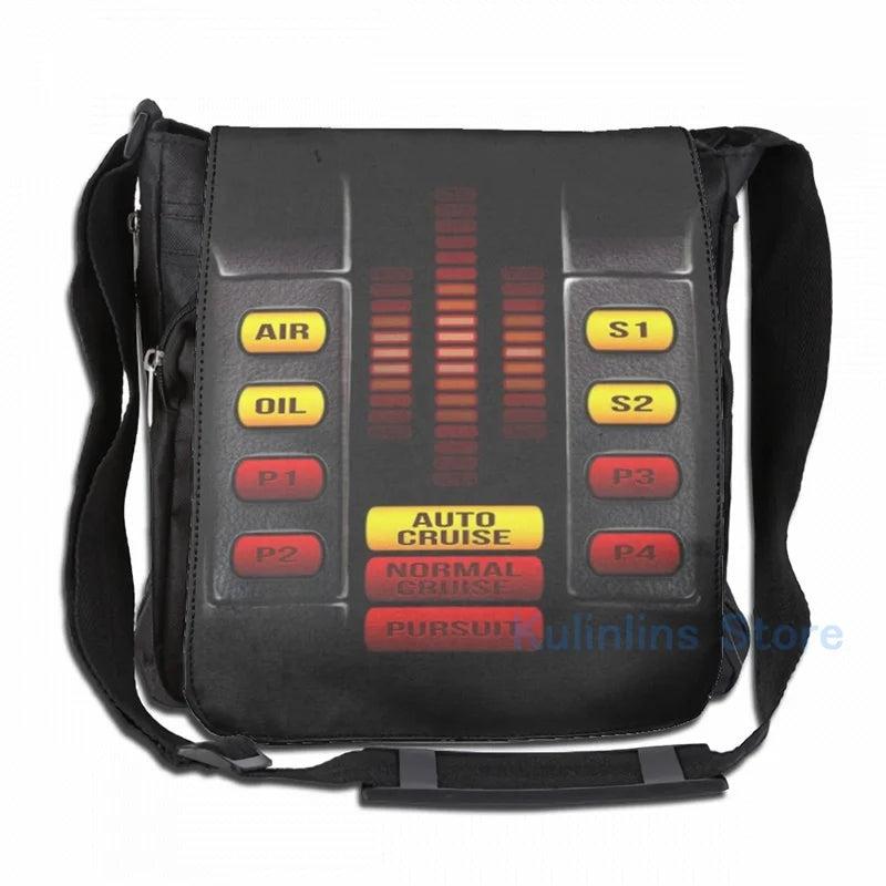 Knight Rider KITT USB Charge Backpack School Travel Bag
