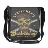 Barber Shop USB Charge Backpack Men Women Travel Laptop Bag