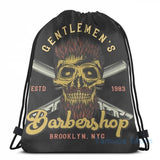 Barber Shop USB Charge Backpack Men Women Travel Laptop Bag