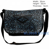 Funny Graphic Print Shoulder Bag Shadowhunters Rune Texture
