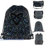 Funny Graphic Print Shoulder Bag Shadowhunters Rune Texture