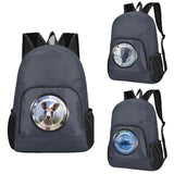 Animal Pattern Daypack Foldable Backpack for Outdoor Sports