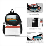 Galaxy Trending School Bag Backpack Laptop 15 Inch