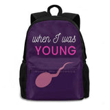 Whale Human Life Reproduction Fertilization Biology Childhood Picture Bag