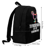 National Symbol Q Teen College Student Backpack Laptop Travel Bags