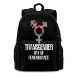 National Symbol Q Teen College Student Backpack Laptop Travel Bags