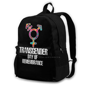 National Symbol Q Teen College Student Backpack Laptop Travel Bags