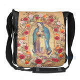 Our Lady of Guadalupe Virgin Mary Graphic Print USB Charge Backpack