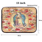 Our Lady of Guadalupe Virgin Mary Graphic Print USB Charge Backpack
