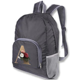 Foldable Daypack Ultralight Hiking Backpack Letter Print Schoolbag