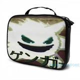 Funny Ghost 2 USB Charge Backpack for School and Travel