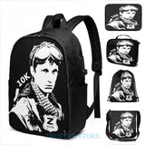 Funny Graphic Z Nation 10K USB Charge Backpack Men Women Travel Laptop Bag