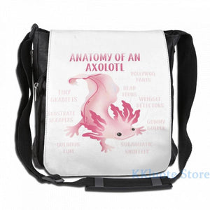 Axolotl USB Charge Backpack - School & Travel Laptop Bag