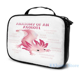 Axolotl USB Charge Backpack - School & Travel Laptop Bag