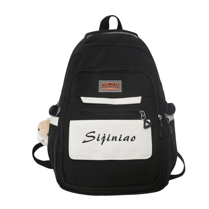 Girls Backpack Large Capacity School Bags for Teens Harajuku Student Bookbag