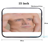 Nicolas Cage Graphic Print USB Charge Backpack - Ribcage Design