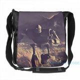 Iron Giant Running USB Charge Backpack School Travel Laptop Bag