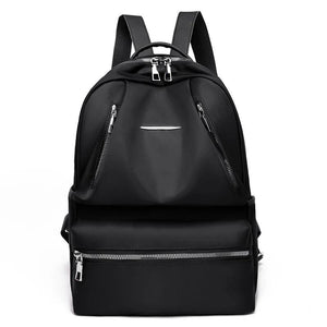 Youth Girl Backpack Multi-pocket Waterproof Nylon College Bag