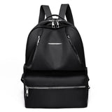 Youth Girl Backpack Multi-pocket Waterproof Nylon College Bag