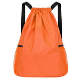 Waterproof Gym Bag Fitness Backpack Drawstring Pocket Hiking Camping Men Bags