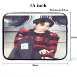 Funny Graphic Print Jungkook USB Charge Backpack School Travel Laptop Bag