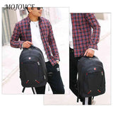 Women Patchwork Solid Computer Backpacks Large Capacity Handbags