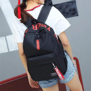 Large-capacity Schoolbag Student Functional Backpack Casual Wear-resistant Bag