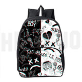 Lil Peep 3D Printed Student Laptop Backpack for Women