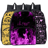 Lil Peep 3D Printed Student Laptop Backpack for Women