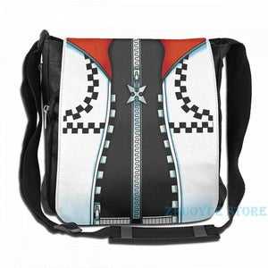 Funny Graphic print Roxas USB Charge Backpack School bags