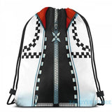 Funny Graphic print Roxas USB Charge Backpack School bags