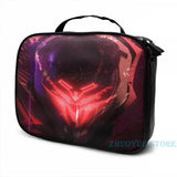 Funny Graphic Print USB Charge Backpack Men Women School Travel Laptop Bag
