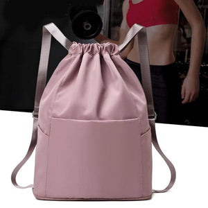 Multifunctional Fitness Travel Bag Folding Backpack Lightweight Large Sports Bag