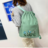 Multifunctional Fitness Travel Bag Folding Backpack Lightweight Large Sports Bag