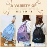 Multifunctional Fitness Travel Bag Folding Backpack Lightweight Large Sports Bag