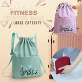 Multifunctional Fitness Travel Bag Folding Backpack Lightweight Large Sports Bag