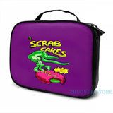 Funny Oddworld Scrab Cakes USB Charge Backpack School Bags
