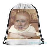 Funny Nicolas Cage Baby USB Charge Backpack School Travel Laptop Bag