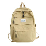 Waterproof Nylon Women Backpack Female Large Capacity High Schoolbag