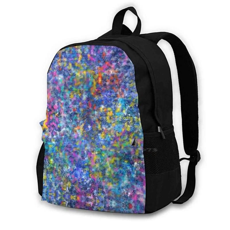 Colored Tiny Dots Backpack for Men Women Girls