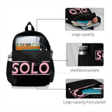 Ros? Solo Mv Merchandise Laptop Travel School Bags