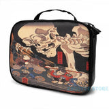 Mitsukuni Skeleton Spectre USB Charge Backpack Men Women Travel Laptop Bag