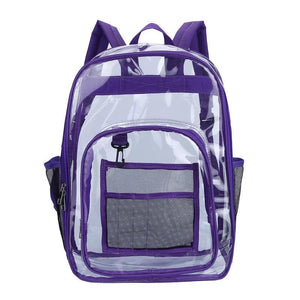 Waterproof Student Backpack High Capacity School Bags Teenage PVC