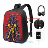 Metroid Gaming USB Charge Backpack - Huntress' Throne