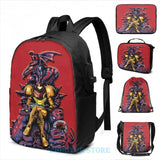 Metroid Gaming USB Charge Backpack - Huntress' Throne