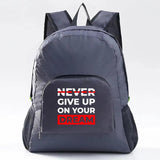 Ultralight Backpack for Travel & Hiking - Phrase Pattern