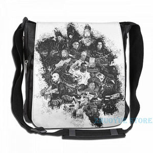 Funny Graphic Mass Effect USB Charge Backpack