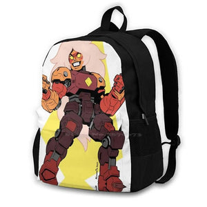 Robot Backpack School Laptop Travel Bag Fan Geek Culture