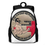 US Army C Co 2-4 Gsab Dustoff Arrivals Satchel Schoolbag Backpack