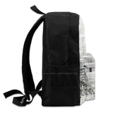 Abstract Dinosaur Art Student Backpack Laptop Travel Bag